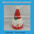 Christmas reindeer ceramic wind bell for decro